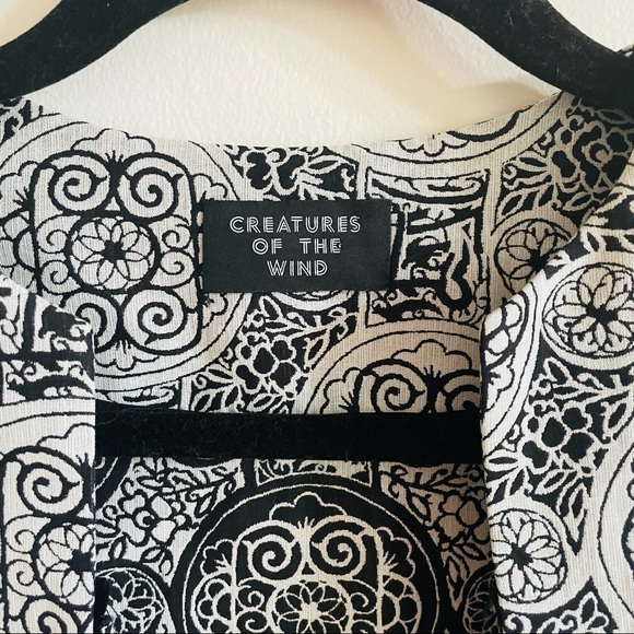 CREATURES OF THE WIND Short Sleeve Open Coat - Picture 3 of 9